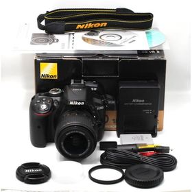 Nikon デジタル一眼レフカメラ D5300 AF-P 18-55 VR レンズキット ブラック D5300LKP18-55