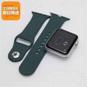 美品 Apple Watch series3 42mm GPS+Cellularモデル シルバー 即日発送 Apple 中古 あすつく 土日祝発送OK