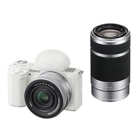 SONY ソニー ZV-E10X（W）ホワイト α VLOGCAM ZV-E10 ダブルズームレンズキット デジタル一眼カメラ