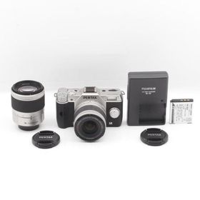 PENTAX デジタルミラーレス一眼 Q10 ダブルズームキット [標準ズーム 02 STANDARD ZOOM ・望遠ズーム 06 TELEPHOTO ZOOM] シルバー Q10 WZOOMKIT SILVER 12174