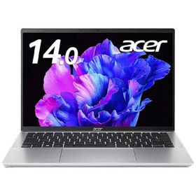 ACER エイサー ノートパソコン Swift Go 14 [14.0型 /Windows11 Home] ピュアシルバー SFG14-72-H73Y/F