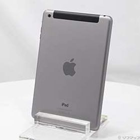 iPad mini 2 32GB スペースグレイ ME820J／A SIMフリー ［7.9インチ液晶／Apple A7］