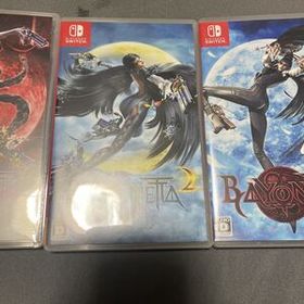 switchソフト ベヨネッタ ベヨネッタ2 ベヨネッタ3 3本セット まとめ売り 中古