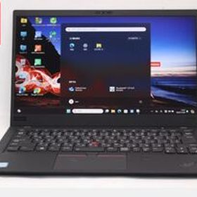中古 フルHD タッチ 14型 Lenovo ThinkPad 6th X1 Carbon Windows11 八世代 i5-8250U 8GB NVMe 256GB-SSD カメラ 無線 Office付 管:1354v