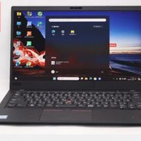 中古 フルHD タッチ 14型 Lenovo ThinkPad 6th X1 Carbon Windows11 八世代 i5-8250U 8GB NVMe 256GB-SSD カメラ 無線 Office付 管:1138v