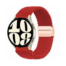 磁気編組 コンパチブル Samsung Galaxy Watch 6/6 Classic/5/5 pro/4/4 Classic/3 41mm/Active 2/Active for Amazfit gtr 42mm/g