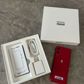 Rakuten Hand 64GB 赤 本体 (箱入り)