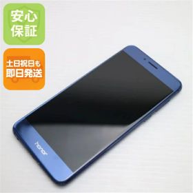 【中古】 超美品 SIMフリー HUAWEI honor 8 ブルー 安心保証 即日発送 スマホ SIMフリー HUAWEI 本体 白ロム 土日祝発送OK