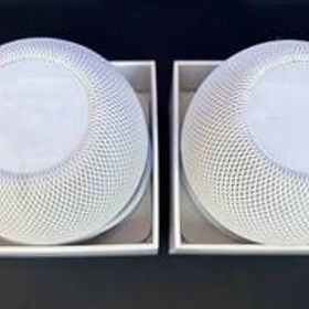 【美品】Apple HomePod mini MY5H2J/A White ホームポッドミニ ホワイト （ペア）