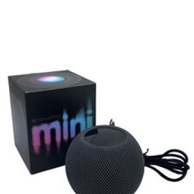 Apple◆Bluetoothスピーカー HomePod mini MY5G2J/A A2374 [スペースグレイ]