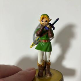 ゼルダの伝説 時のオカリナ リンク アミーボ フィギュア amiibo