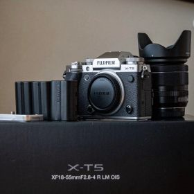 FUJIFILM X-T5 XF18-55mm レンズキット シルバー