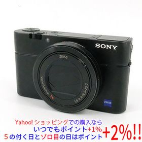 【中古】SONY製 Cyber-shot DSC-RX100M3 ブラック 2010万画素 訳あり