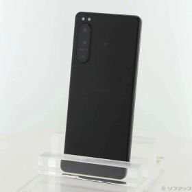 【中古】SONY(ソニー) Xperia 5 IV 256GB ブラック XQ-CQ44-B2JPCX0 SIMフリー 【344-ud】