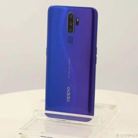 【中古】OPPO(オッポ) OPPO A5 2020 64GB ブルー OPU32SLU UQ mobile SIMフリー 【198-ud】