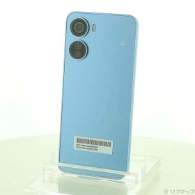 【中古】ZTE Libero 5G IV 128GB ブルー ZESCD1 Y!mobile SIMフリー 〔ネットワーク利用制限▲〕 【258-ud】