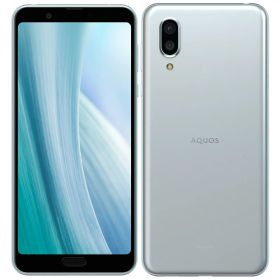 【中古】A+ランク【未使用に近い】 SIMフリー SH-M11 SHARP AQUOS sense3 plus ムーンブルー 利用制限〇(白ロム) 送料無料