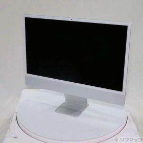 【中古】Apple(アップル) iMac 24-inch Mid-2021 MGPD3J／A Apple M1 8コアCPU_8コアGPU 8GB SSD1TB シルバー 〔15.7 Sequoia〕 【258-ud】