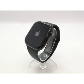 【中古】Apple Apple Watch Series10 46mm GPS ジェットブラックアルミニウムケース/ブラックスポーツバンド (M/L) MWWQ3J/A【立川フロム中武】保証期間1ヶ月【ランクC】