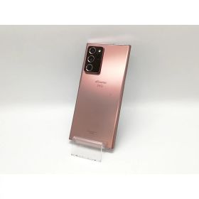 【中古】SAMSUNG docomo 【SIMロック解除済み】 Galaxy Note20 Ultra 5G ミスティック ブロンズ 12GB 256GB SC-53A【福岡天神】保証期間1ヶ月【ランクB】