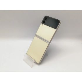 【中古】SAMSUNG docomo 【SIMフリー】 Galaxy Z Flip3 5G クリーム 8GB 128GB SC-54B【福岡天神】保証期間1ヶ月【ランクB】