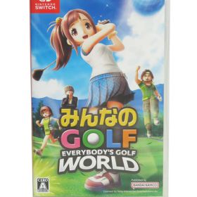 【BANDAI NAMCO】バンダイナムコ『みんなのGOLF WORLD』HAC-P-BLT8A Switch ゲームソフト 1週間保証【中古】