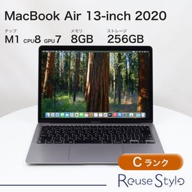 MacBook Air 13インチ 2020 M1 スペースグレイ 8GB 256GB JISキーボード Cランク