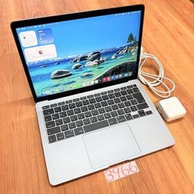 【動作確認済】 MacBook air 13インチ 2020 Apple M1 8GB 512GB 動画編集可能 カメラ内蔵 ノートPC SSD搭載 macOSインストール済 【3966】