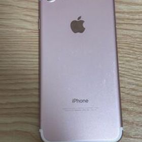 iPhone 7 ローズゴールド32GB SIMフリー バッテリー不良有50% 初期化済み