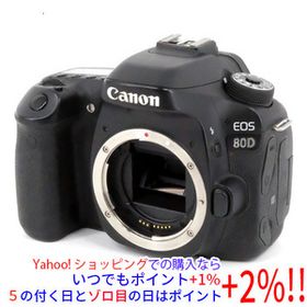【中古】Canon製 デジタル一眼レフカメラ EOS 80D ボディ