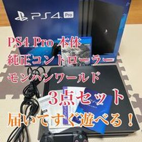 PS4 Pro 1TB本体&コントローラー&おまけ付き 3点セット
