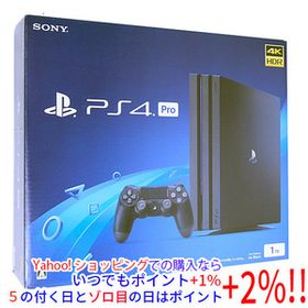 【中古】SONY プレイステーション4 Pro 1TB ジェット・ブラック CUH-7200BB01 コントローラーなし 元箱あり