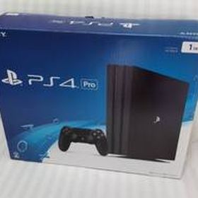 新品 送料無料！日本製 PS4Pro CUH-7000B B01 1TB ジェットブラック 付属品完品 プレステ4プロ●663