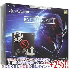 【中古】SONY プレイステーション4 Pro 1TB Star Wars Battlefront II Limited Edition CUHJ-10019 ソフト・コントローラーなし 元箱あり