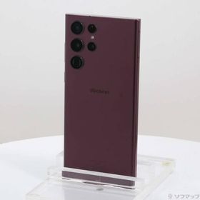 〔中古〕SAMSUNG(サムスン) Galaxy S22 Ultra 256GB バーガンディ SC-52C docomo SIMフリー〔344-ud〕