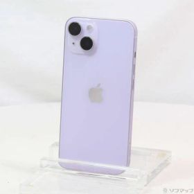 〔中古品〕 iPhone14 128GB パープル MPUY3J／A SIMフリー【371】