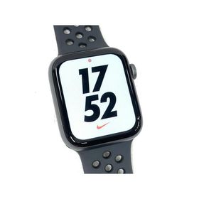 中古 Apple Watch Series4 Nike+ GPS 44mm スペースグレイアルミニウムケース アンスラサイト／ブラックNikeスポーツバンド(M/L) MU6L2J/A ※バッテリ残量少なめ