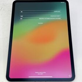 F29【美品】 iPad PRO 11インチ 第5世代 標準ガラス搭載 256GB docomo版SIMロック解除 SIMフリー スペースグレイ M4
