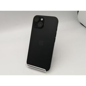【中古】Apple 国内版 【SIMフリー】 iPhone 15 128GB ブラック MTMH3J/A【広島本通】保証期間１ヶ月【ランクB】