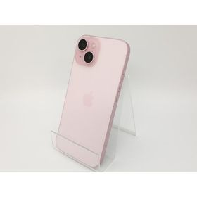 【中古】Apple au 【SIMフリー】 iPhone 15 128GB ピンク MTMJ3J/A【博多】保証期間１ヶ月【ランクB】