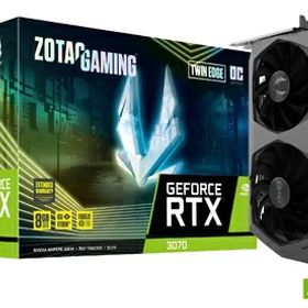 【中古】 ZOTAC GAMING GeForce RTX 3070 Twin Edge OC グラフィックスカード 8GB GDDR6