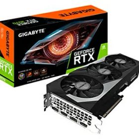 【中古】 Gigabyte GeForce RTX 3070 Gaming OC 8Gグラフィックスカード、3X WINDFORCEファン、8GB 256ビットGDDR6、GV-N3070GAMING OC-8GD ビデオカード。