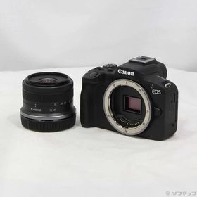 〔中古〕Canon(キヤノン) EOS R50 RF-S18-45 IS STM レンズキット ブラック〔198-ud〕