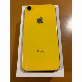 アイフォーン(iPhone)のアップル iPhoneXR 64GB イエロー SIMフリー(スマートフォン本体)