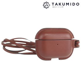 エルメス(HERMES)のエルメス AirPods Pro2 ケース B刻印 2023年製造 中古 ルージュH ローズメキシコ ヴォースイフト HERMES 【中古】 | レザー ファッション ブランド小物 アクセサリー イヤフォンケース Aランク(ヘッドフォン/イヤフォン)