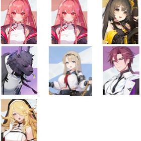 初心者未使用 ハル+ヒューゴ+ベロニカ+メイリン+メイリン+オルレア+カイロン | カオゼロ(カオスゼロナイトメア)のアカウントデータ、RMTの販売・買取一覧