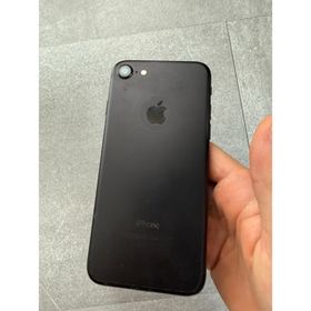 アイフォーン(iPhone)のApple iPhone 7 ブラック 本体 128GB アップル(スマートフォン本体)