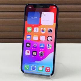 ☆良品/中古品☆ドコモ iPhone 12 128GB MGHX3J/A Blue ブルー SIMロック解除済み 〇判定