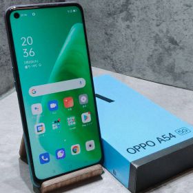 美品 OPPO A54 5G OPG02 SIMフリー スマホ
