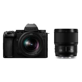【10年間保証付き】[パナソニック]LUMIX DC-S5M2XW 標準ズーム・単焦点レンズキット（年始キャッシュバックキャンペーン対象商品 2025年11月14日から2026年1月12日）
